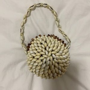 Tiny seashell purse
